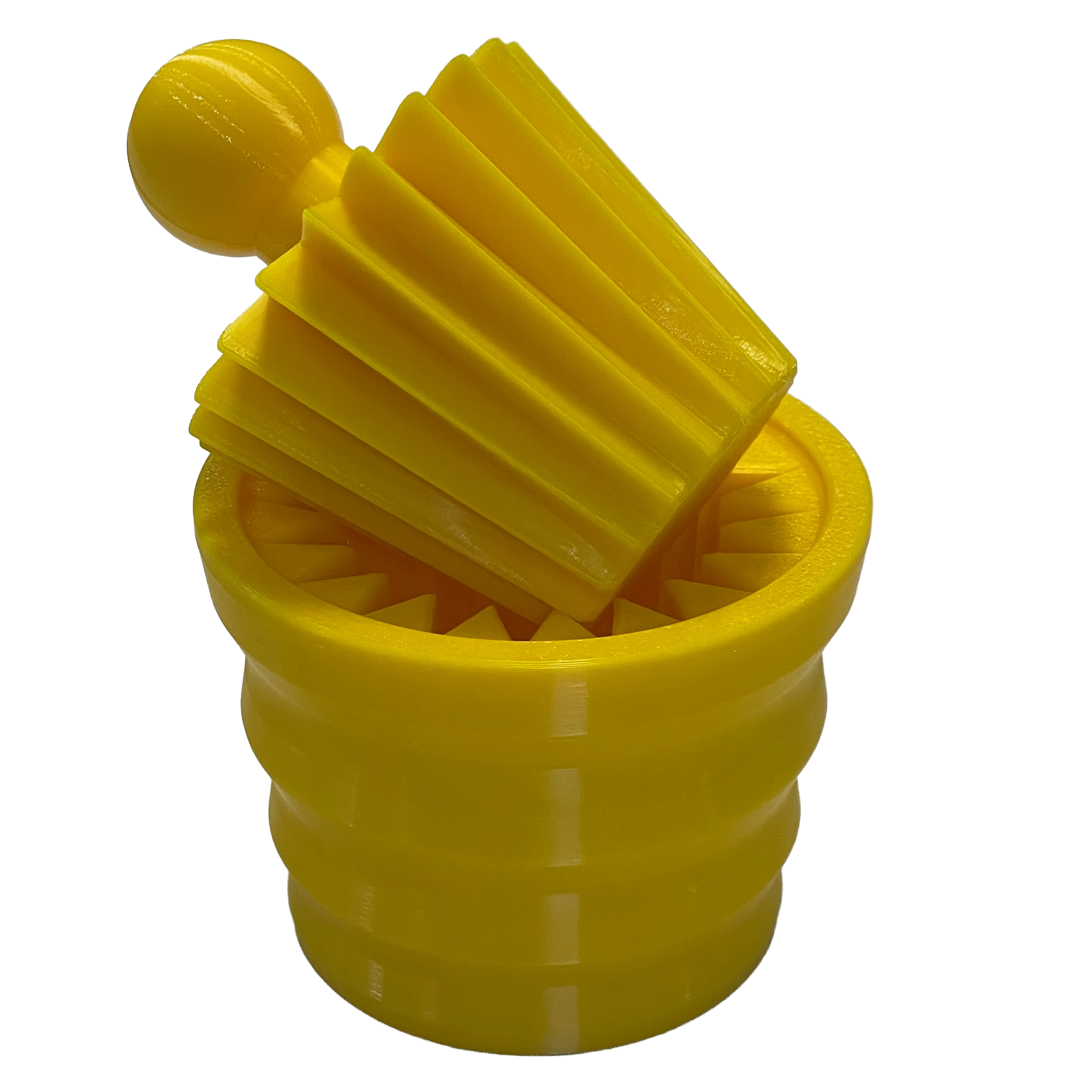 V Fold 155 Yellow